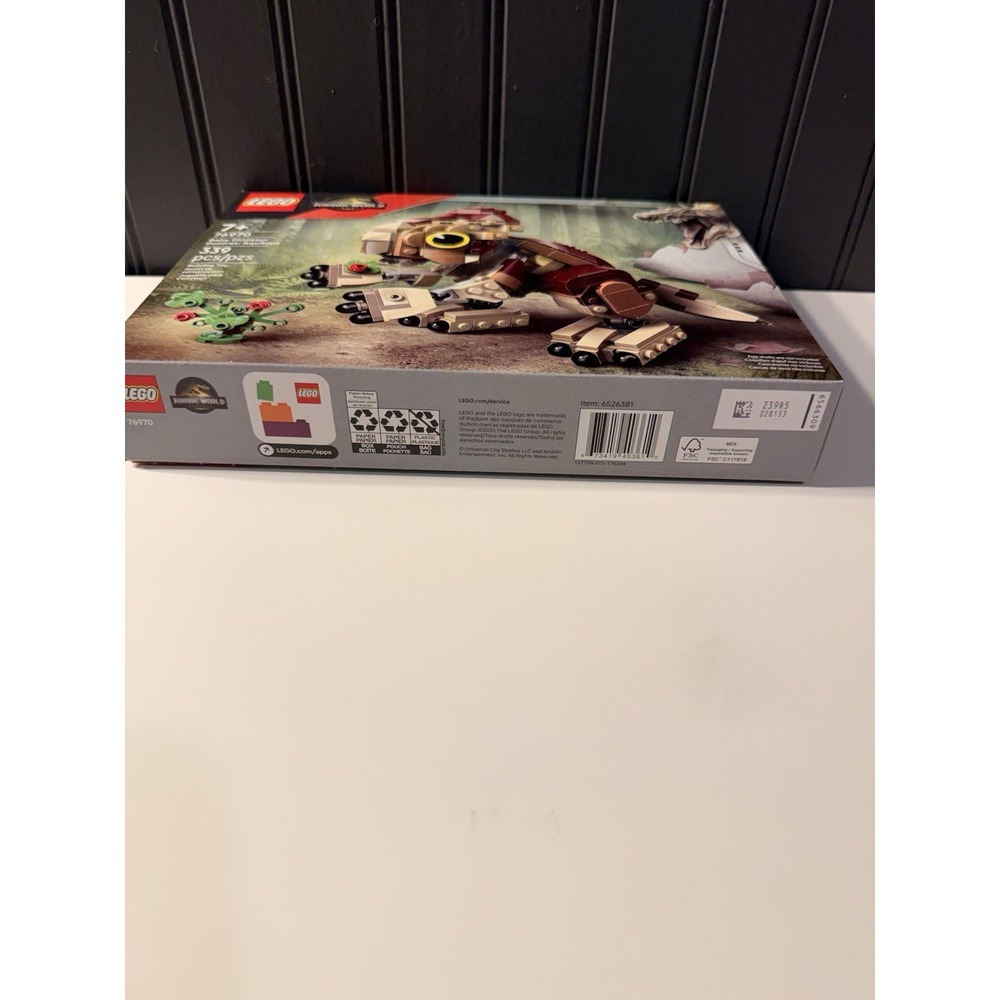 Lego #76970 Jurassic World Baby Dinosaur Dolores : Aquilops 339 pcs New Sealed - Picture 5 of 6